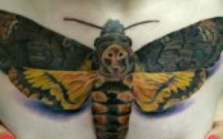 Татуировки для мужчин на груди: эскизы (71 фото)
