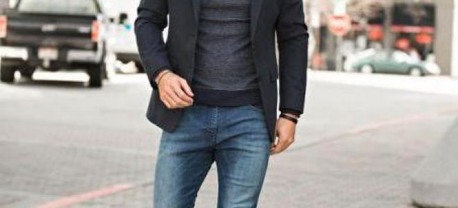 Джинсы мужские зауженные: фото и кому такие идут?