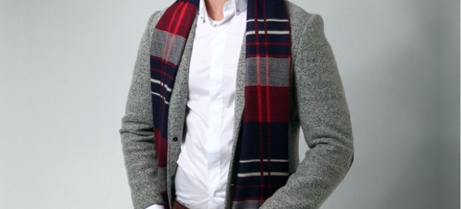 Как носить шарф мужчине, чтобы было тепло и красиво?
