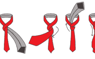 Как завязывать тонкий галстук: пошаговая инструкция с фото и видео