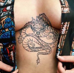 Татуировки дракона для мужчин : эскизы и фото