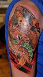 Татуировки дракона для мужчин : эскизы и фото