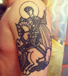 Татуировки для православных мужчин (85 фото)