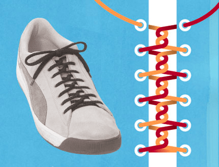 Как красиво завязать шнурки на кроссовках: самые крутые способы шнуровки