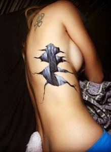 3Д татуировки для мужчин: самые красивые объемные тату