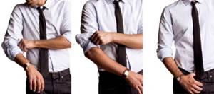 Как правильно закатывать рукава на рубашке мужчине?