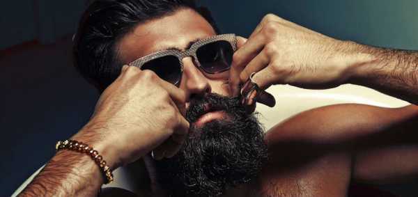 Как выпрямить бороду, если волосы кучерявые или торчат