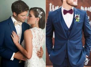 Мужские костюмы на свадьбу: тренды 2020
