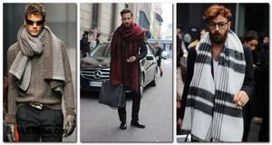 Виды мужских шарфов и как выбрать подходящий?