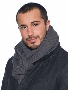 Размеры мужского шарфа: какими должны быть длина и ширина?
