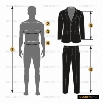 Размеры костюмов мужских: таблица и рекомендации