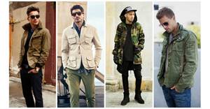 Стиль милитари в мужской одежде: от брюк до курток