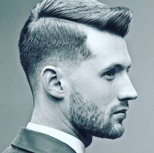 Британка: мужская стрижка на короткие волосы