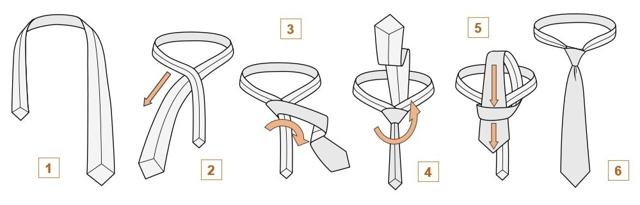 Самый простой способ завязать галстук: легким движением руки