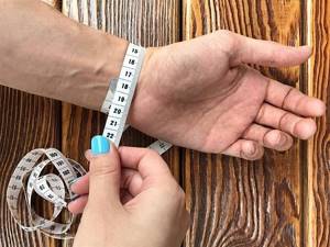 Как определить размер браслета на руку мужчине и список размеров