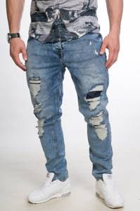 Мужские джинсы: рваный стиль с дырками, фото и мнение стилистов