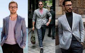 С чем носить мужской пиджак в зависимости от цвета и материала