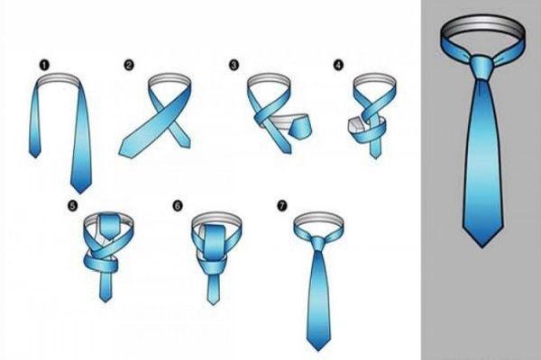 Широкий узел для галстука: как завязать красиво?